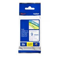 Brother Blue On White PTouch Ribbon 9mm x 8m - TZE223 , HuntOffice.co.uk on Productcaster.