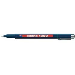 Edding 1800 Profipen Fineliner Pen 0.50mm Line Black (Pack 10) , HuntOffice.co.uk on Productcaster.