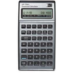 HP 2 Line Financial Calculator Silver HP-17BII , HuntOffice.co.uk on Productcaster.