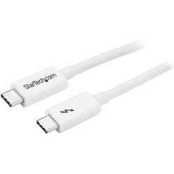 StarTech 2m Thunderbolt 3 Cable White , HuntOffice.co.uk on Productcaster.