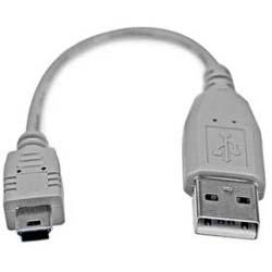 StarTech 6in USB 2.0 A to Mini USB B Cable , HuntOffice.co.uk on Productcaster.