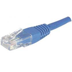 EXC Patch Cable RJ45 U UTP cat.6 Blue 5M , HuntOffice.co.uk on Productcaster.