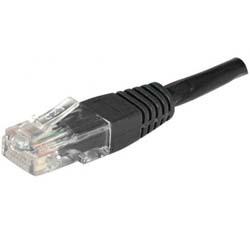 EXC Patch Cable RJ45 U UTP cat.6 Black 5M , HuntOffice.co.uk on Productcaster.