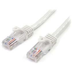 Startech 5m White Snagless Cat5e Patch Cable , HuntOffice.co.uk on Productcaster.