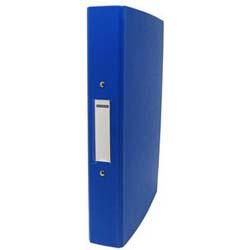 ValueX Ring Binder Polypropylene 2 O-Ring A4 19mm Rings Blue (Pack 10) , HuntOffice.co.uk on Productcaster.