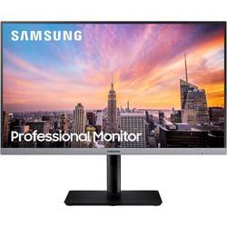 Samsung SR65 24 Inch 1920 x 1080 Pixels Full HD Resolution AMD FreeSync 75Hz Refresh Rate HDMI USB VGA DisplayPort LED Monitor , HuntOffice.co.uk on Productcaster.