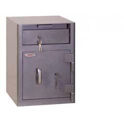 Phoenix Cash Deposit Size 1 Security Safe Key Lock Graphite Grey SS0996KD , HuntOffice.co.uk on Productcaster.