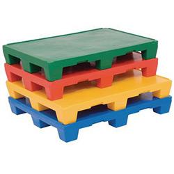 Coloured Polythene Pallet 1200x800 mm Blue Capacity 1000 kg , HuntOffice.co.uk on Productcaster.