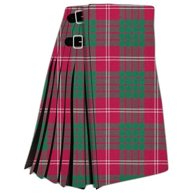 Clan Crawford alten Tartan Kilt-Handgemachte schottische Tartan Kilts on Productcaster.