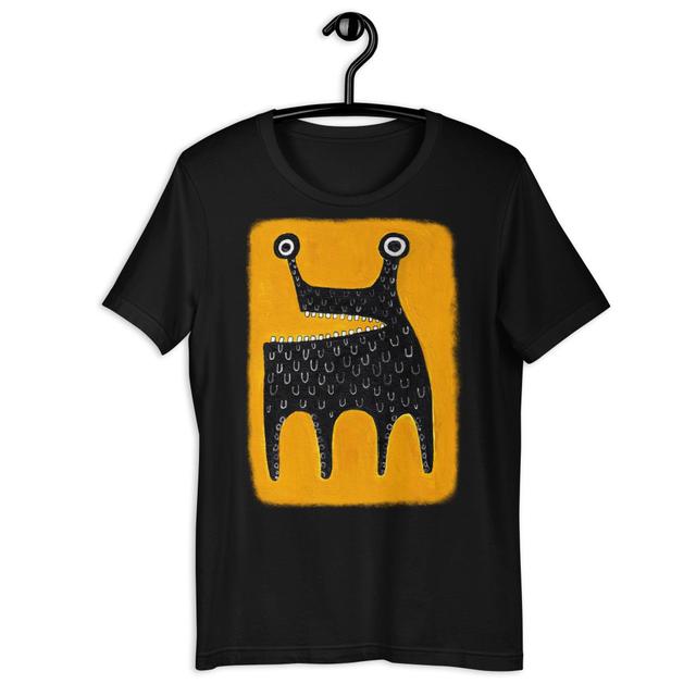 GERADE SCHNITT T-SHIRT Monster Volkskunst Gothic schrullig skurril süsser Alien Geburtstag lustiges Geschenk gruselig Goth Witchcore Geschenke Kawaii on Productcaster.