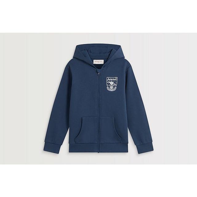 Arsenal Kids Navy Concordia Zip Hoodie on Productcaster.