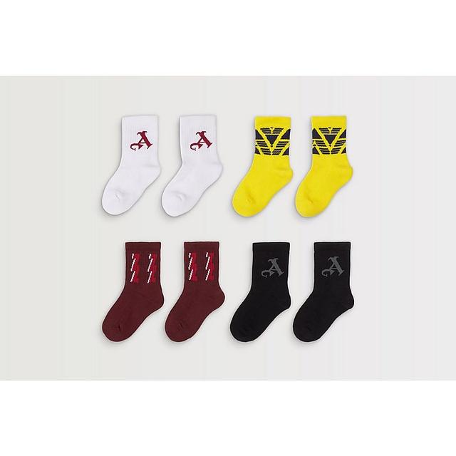 Arsenal Kids 4 pk Concordia Socks on Productcaster.