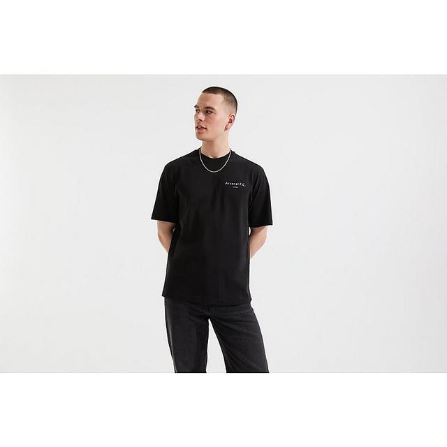 Arsenal Essentials Black Chapman T-Shirt on Productcaster.