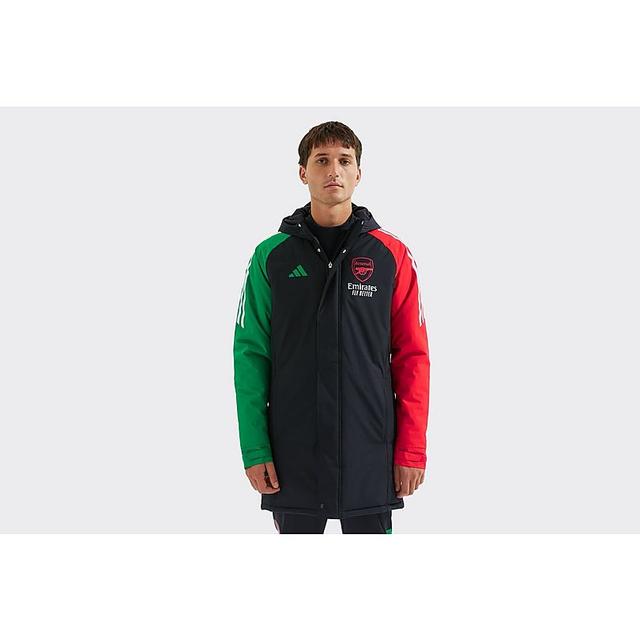 Arsenal adidas 24/25 European Stadium Parka on Productcaster.