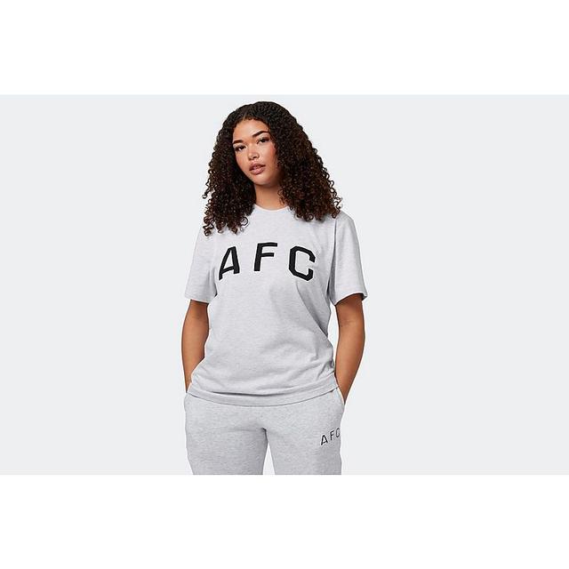 Arsenal Womens Grey AFC T-Shirt on Productcaster.