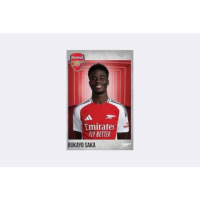 Arsenal 2024/25 Saka Headshot on Productcaster.