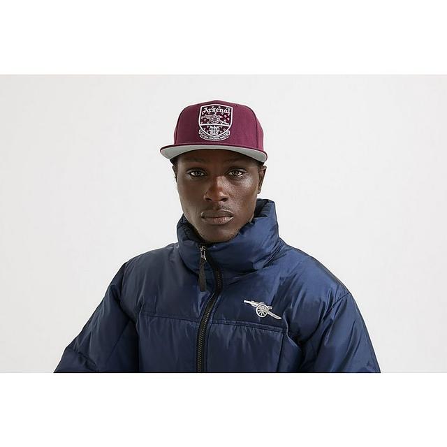 Arsenal 47 Burgundy Snapback Concordia Crest Cap on Productcaster.