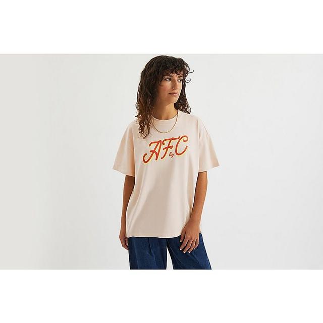 Arsenal Womens 89 Cream T-Shirt on Productcaster.