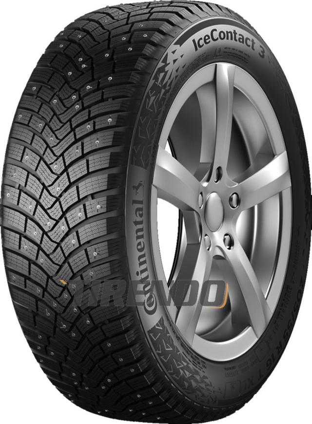 Continental IceContact 3 ( 235/55 R18 104T XL, med pigger ) on Productcaster.