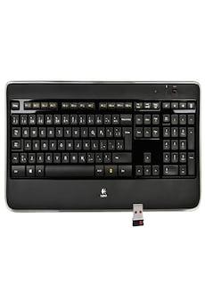 Klawiatura Bezprzewodowa Logitech K800 Illuminated French | Refurbished on Productcaster.