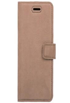 Lenovo / Motorola Moto G5s Plus / G5s+- Surazo® Phone Case Genuine Leather- Nubuck Beige on Productcaster.