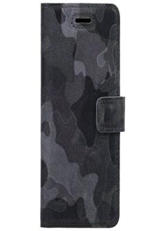 Samsung Galaxy A21s- Surazo® Phone Case Genuine Leather- Military Camouflage Gray on Productcaster.