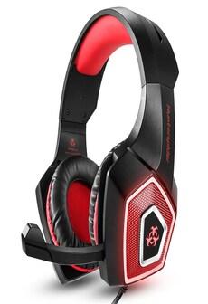 Gaming Headset headphones Red on Productcaster.