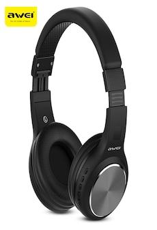 AWEI A600BL Wireless Bluetooth Over-ear Headphones Stereo Sound Noise Canceling with MIC on Productcaster.