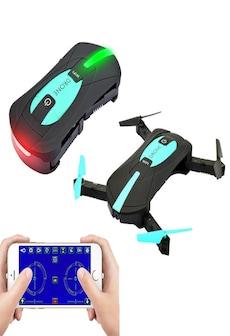 JYO180 Mini Drone - 2.4GHz WiFi Control, 720p HD Camera, 6 Axis Gyro, App Control, 500mAh, 30m Range, FPV, 3D on Productcaster.