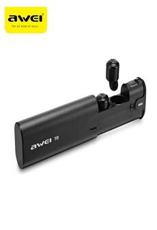 Awei T8 Mini TWS Twins True Wireless Bluetooth V4.2 Earbuds Headset with Charging Base on Productcaster.