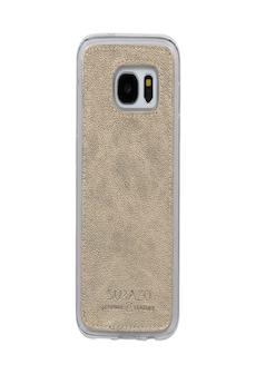 Surazo® Back Case Genuine Leather for phone Apple iPhone X / XS - Gold on Productcaster.