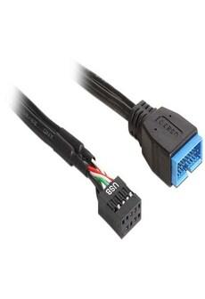 Przedłużacz Usb Delock Pinheader 9 Pin(F) - Pinheader 19 Pin(M) 0.3M on Productcaster.