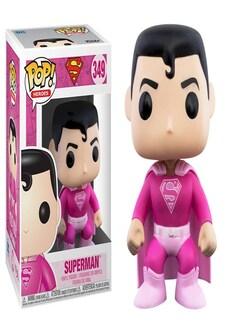 DC Comics Breast Cancer Awareness Funko Pop Superman 349 on Productcaster.