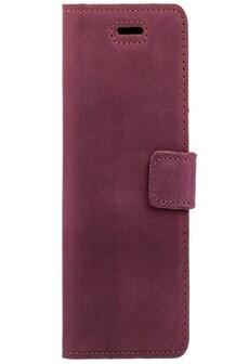 Samsung Galaxy A30s- Surazo® Phone Case Genuine Leather- Nubuck Burgundy on Productcaster.