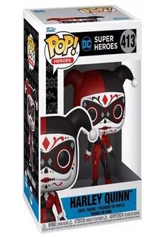 Funko POP Heroes: Dia De Los DC - Harley Quinn on Productcaster.