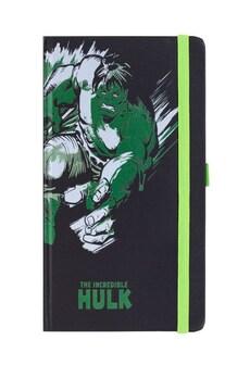 Marvel Retro Hulk Notes skórzany A5 z gumką on Productcaster.