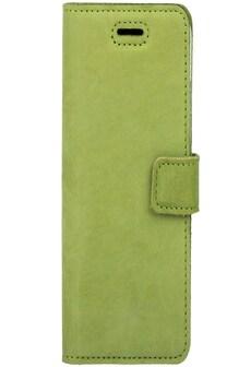 Samsung Galaxy A5 (2017)- Surazo® Phone Case Genuine Leather- Nubuck Light Green on Productcaster.