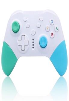 Wireless Gamepad for Nintendo Switch NS Lite with Turbo White on Productcaster.