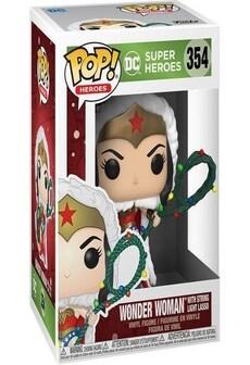 Figurka Funko POP Heroes: DC Holiday - Wonder Woman w/ Lights Lasso 354 on Productcaster.