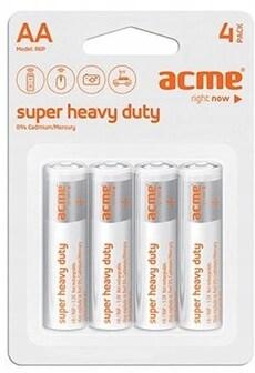 Acme Europe Baterie Aa R6P Super Heavy Duty on Productcaster.