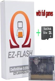 New Version EZ-FLASH OMEGA Definitive Edition EZ4 game cartridge For Gameboy advance GBA GBASP DS DSL add 32GB TF card on Productcaster.