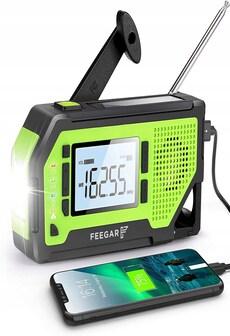 Feegar Radio Fm Turystyczne Survival Solar 2000Mah on Productcaster.