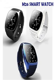 Waterproof M26 Bluetooth Touch Screen Smart Watch White on Productcaster.