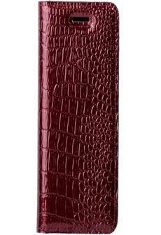 Surazo® Back Case Genuine Leather for phone Samsung Galaxy M51 - Smart magnet RFID - Cayme Red on Productcaster.