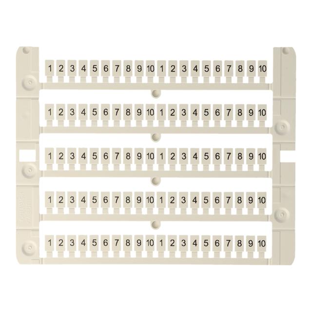 Cabur CNU/8/510 | DIN Rail Terminal Blocks and Accessories | Pack of 100 on Productcaster.