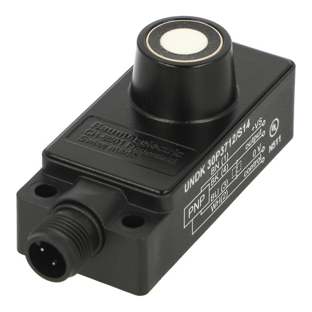 Baumer UNDK 30P3712/S14 | Ultrasonic Proximity Sensors on Productcaster.