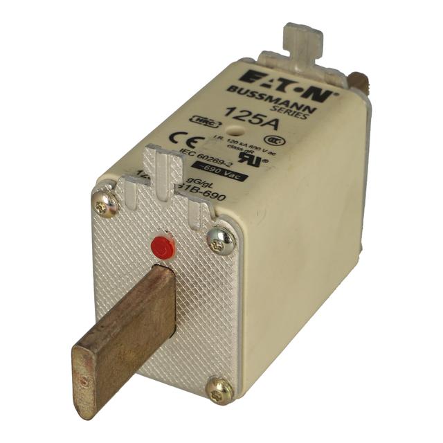 Bussmann 125NHG1B-690 | Centred Tag Fuses | Pack of 3 on Productcaster.