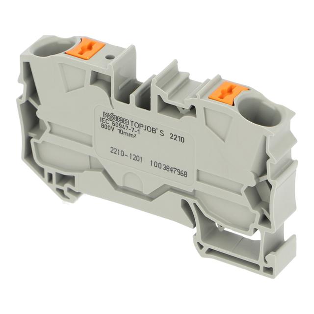 WAGO 2210-1201 | DIN Rail Terminal Blocks and Accessories on Productcaster.