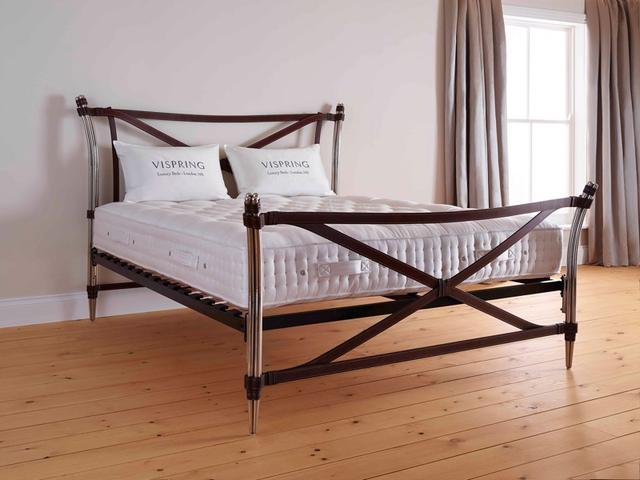 Vispring Mattress Bedstead Superb - European King Size, Firm, Pocket Spring, Natural on Productcaster.