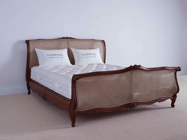 Vispring Mattress Bedstead Supreme - King Size Zip & Link, Medium, Pocket Spring, Natural on Productcaster.